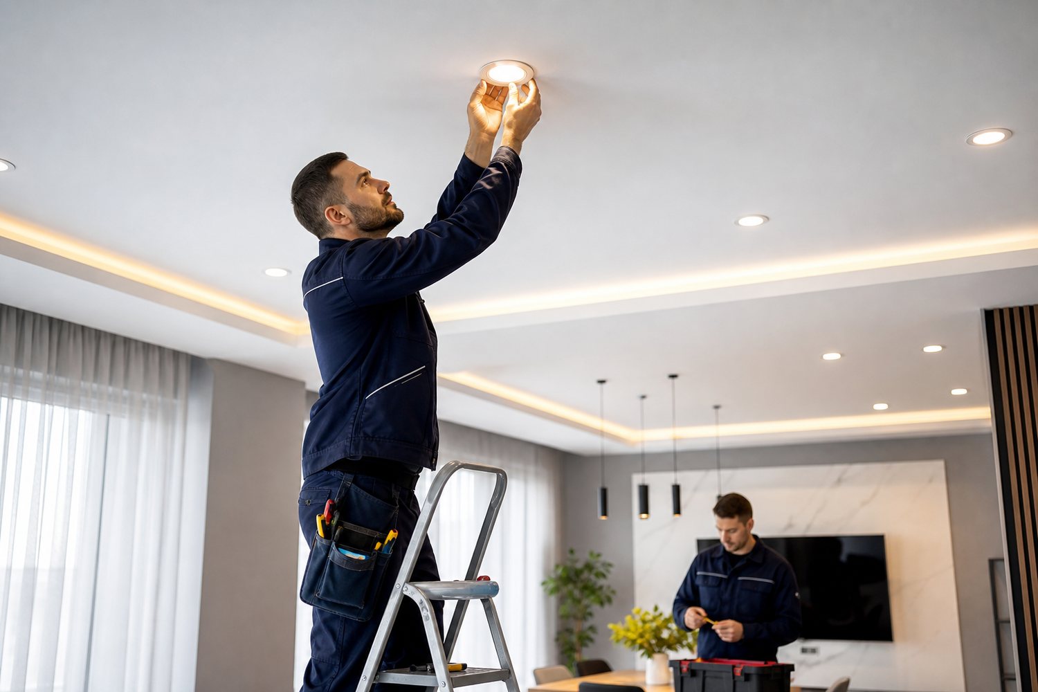 Ankara LED aydınlatma ve avize montajı